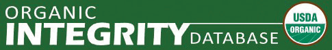 유기 무결성 데이터베이스 USDA ORGANIC INTEGRITY DATABASE 웹사이트